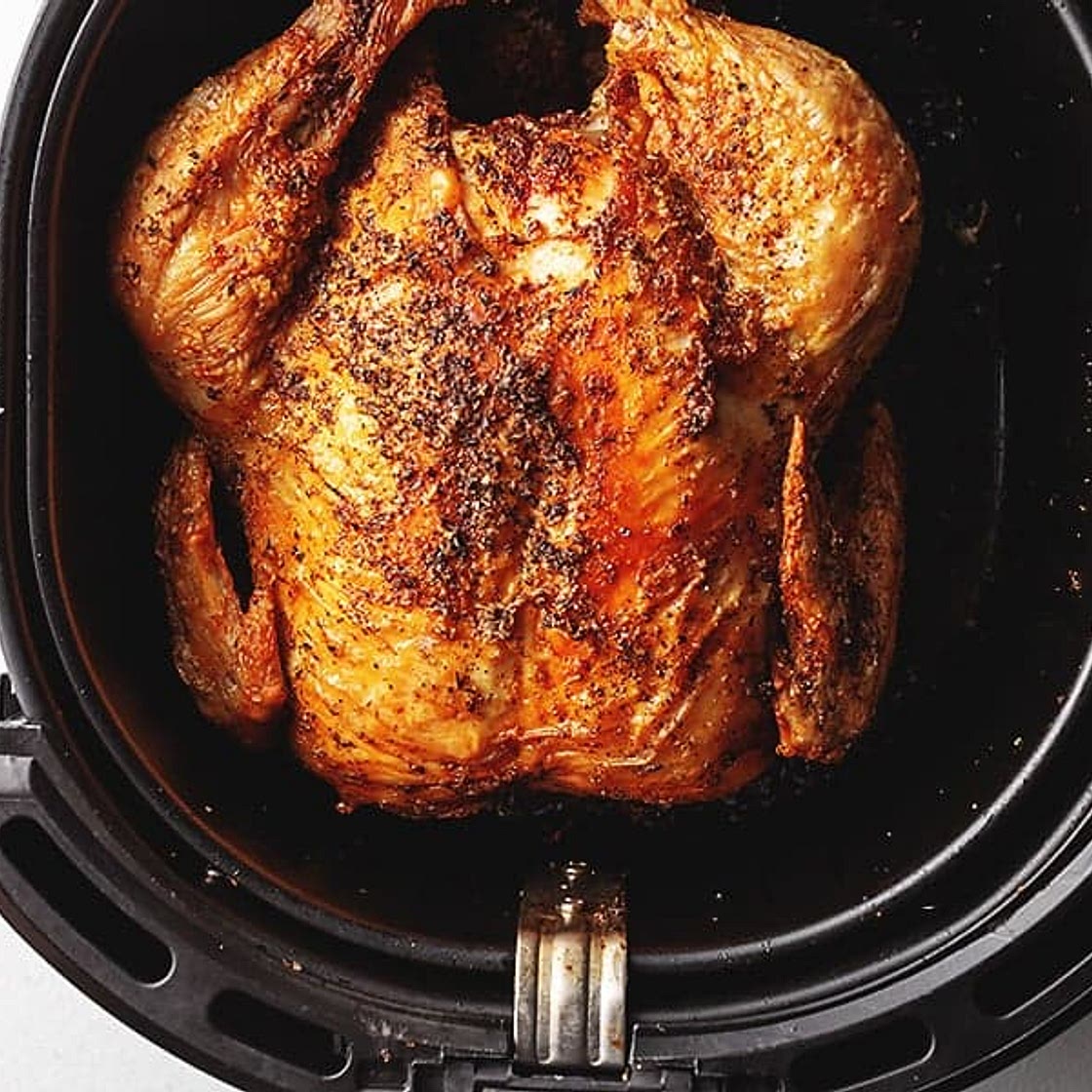 Air Fryer Whole Chicken - Rotisserie Style