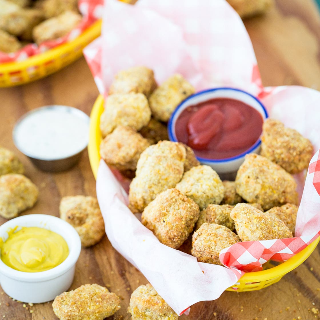Gluten-Free, Vegan Popcorn Chicken (a.k.a. Popcorn Tofu)