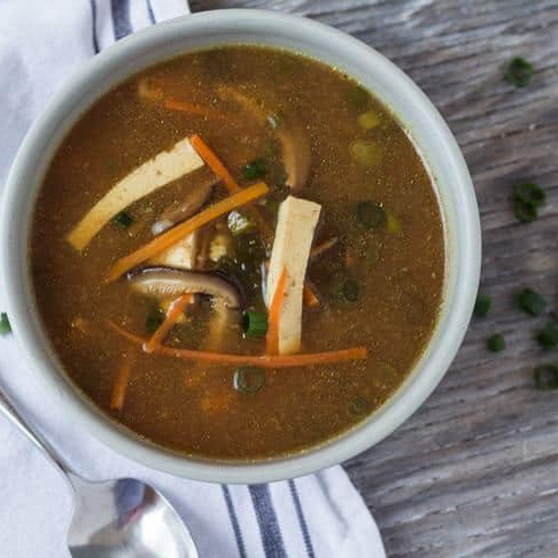 Hot and Sour Miso Soup