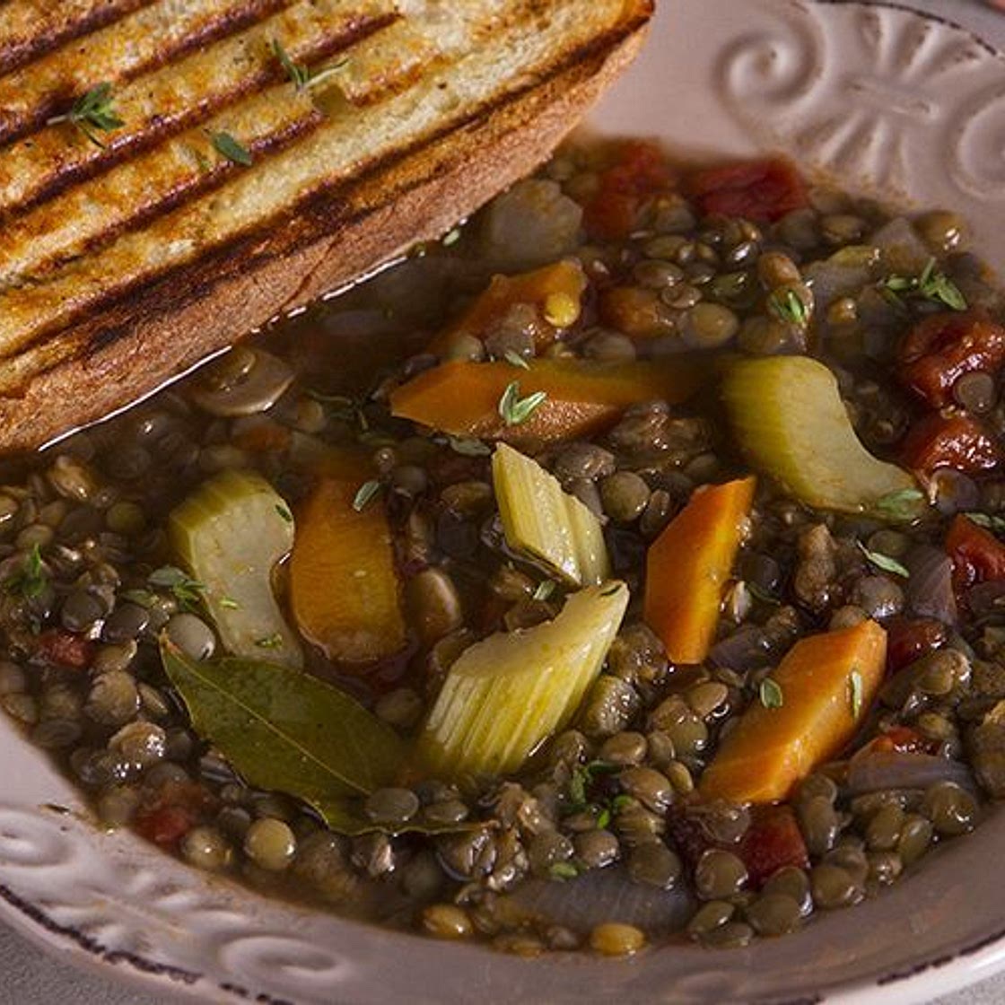 Greek lentil soup
