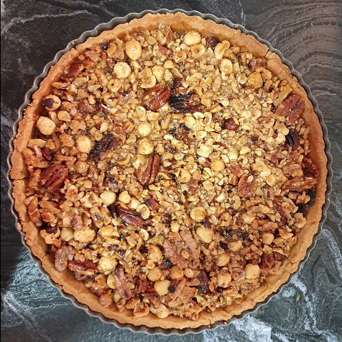 Marina's Salted Caramel Nut Tart