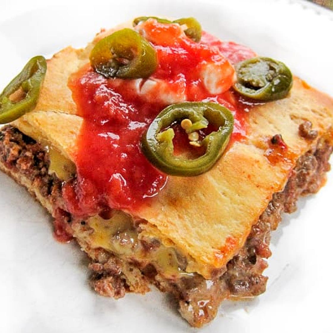 Crescent Taco Bake