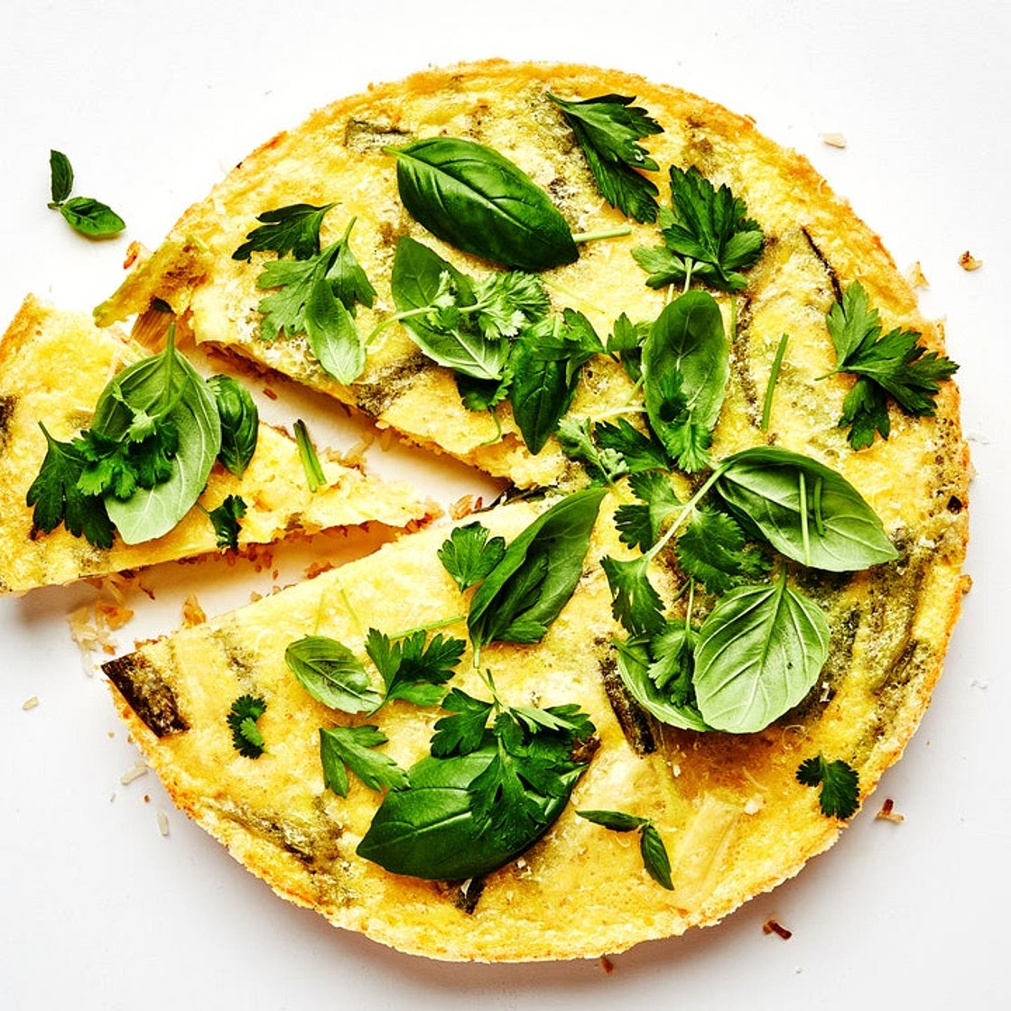 Crispy Rice Frittata