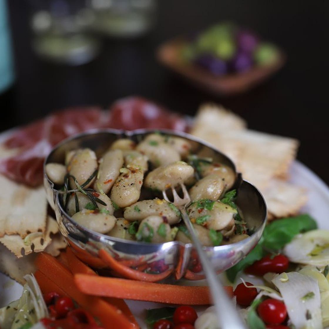 Marinated Royal Corona Beans