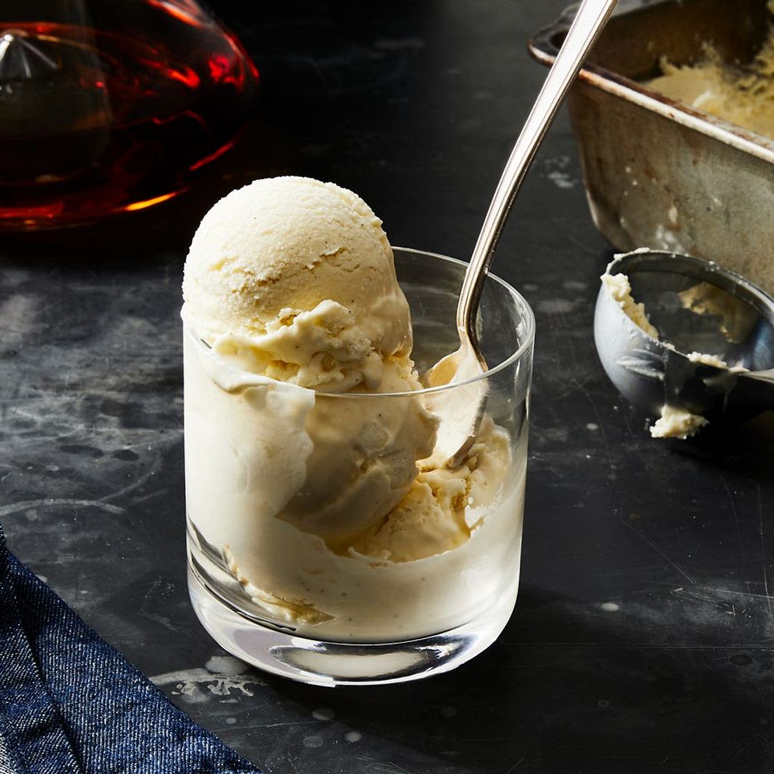 No-Churn Scotch Ice Cream