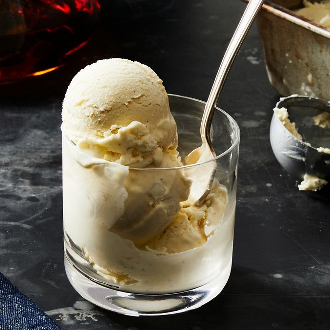 No-Churn Scotch Ice Cream