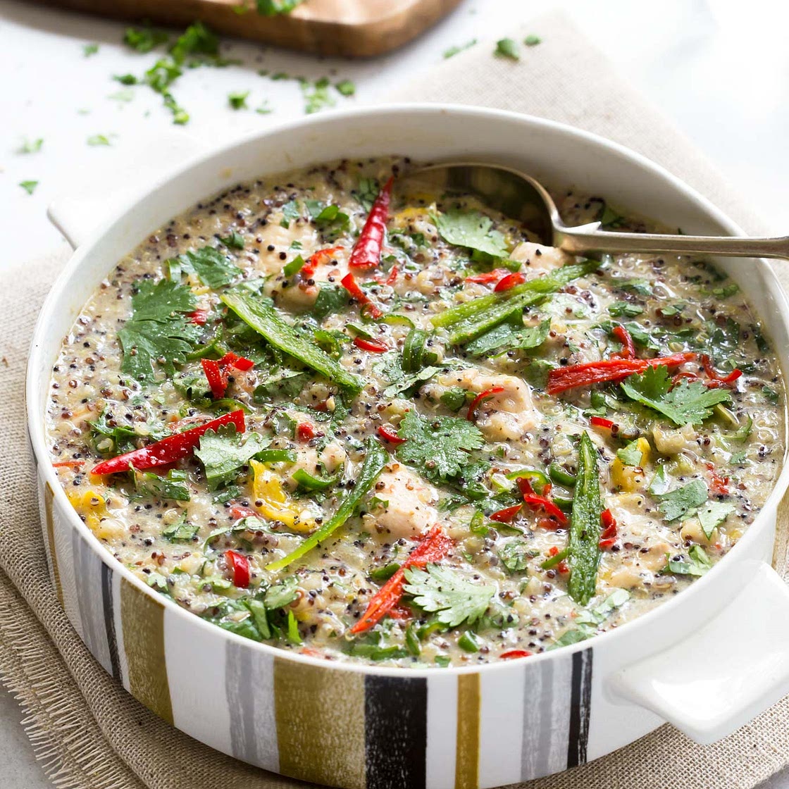 CREAMY THAI CHICKEN QUINOA STEW