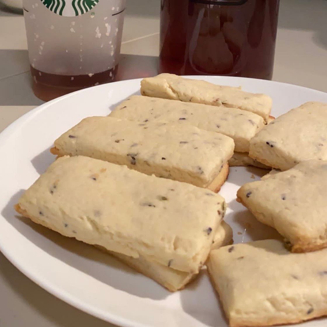 Lavender Short Bread