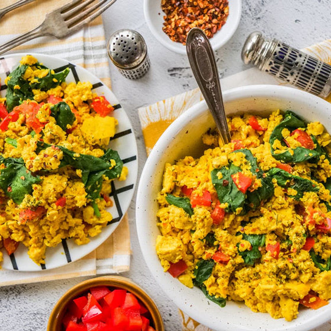 Vegan Scrambled Eggs