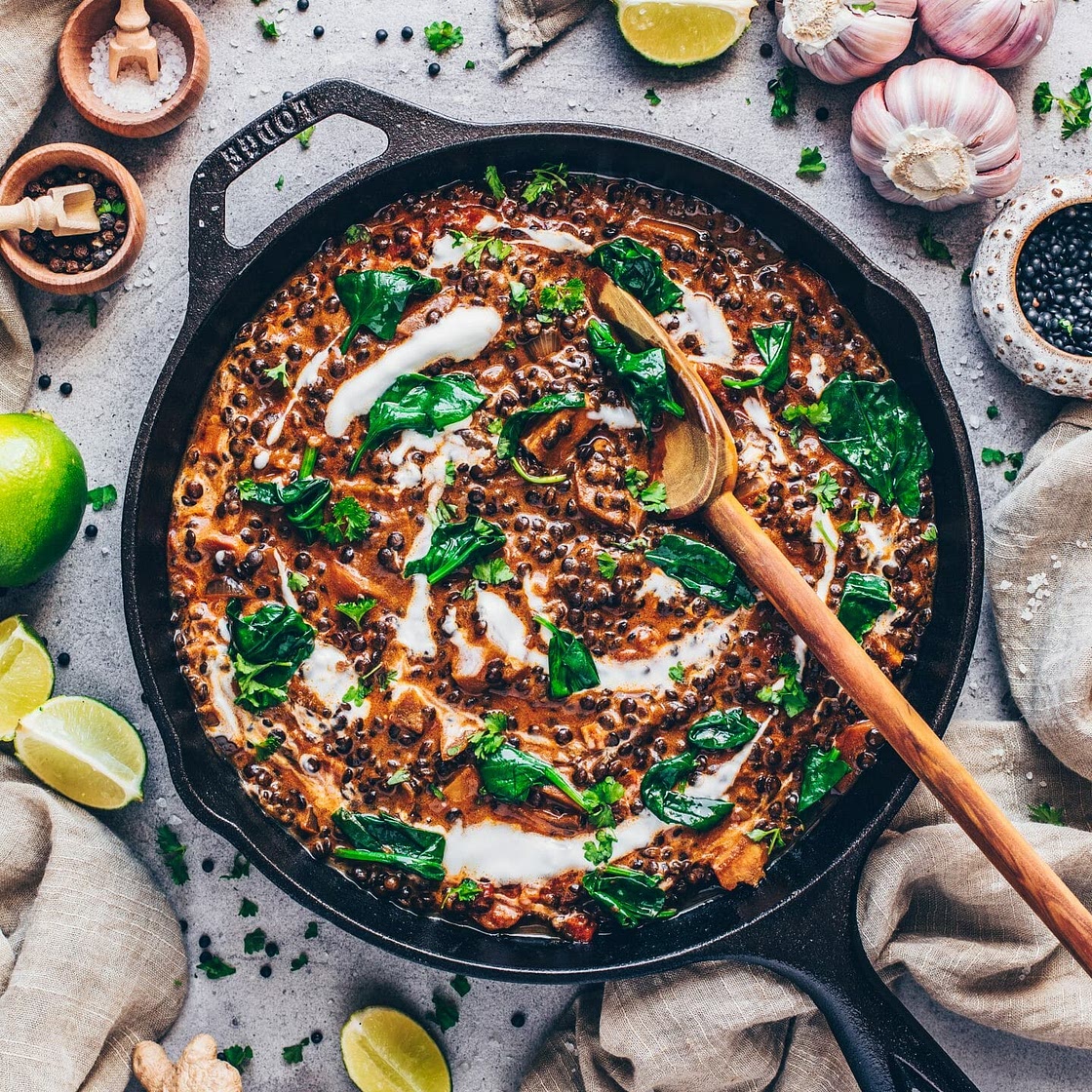 Black Lentil Curry (Vegan Indian Dal)