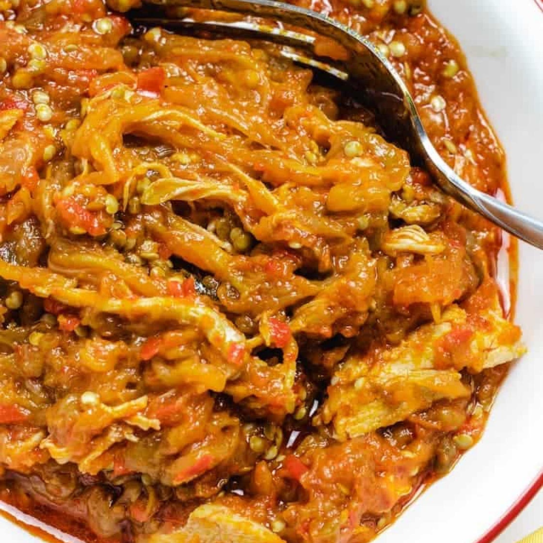 Eggplant Chicken Stew