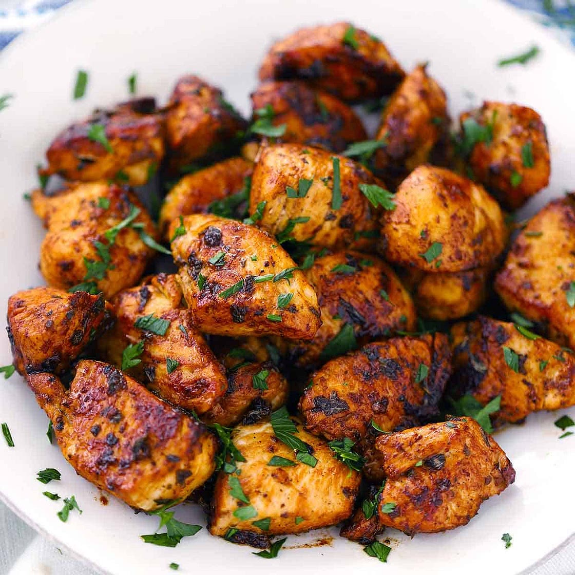 Greek Chicken Bites