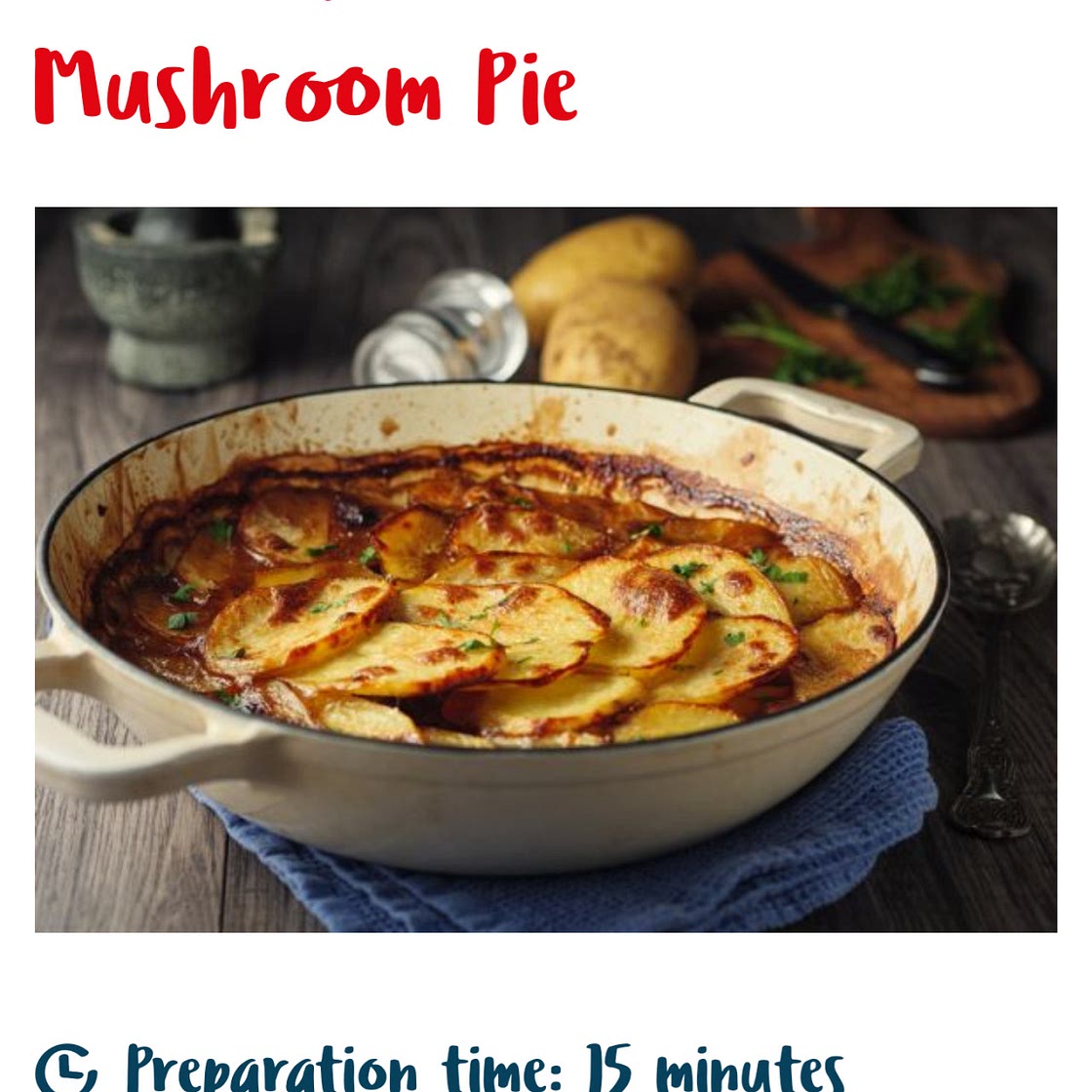 Chicken Mushroom pie