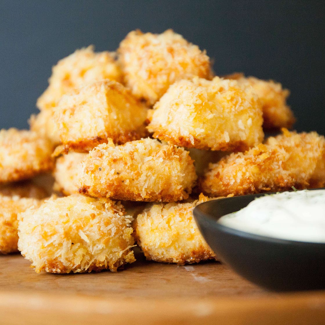 Baked Salmon Nuggets