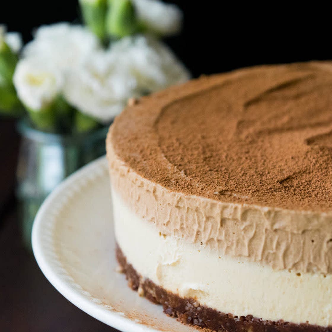Cacao Orange & Cashew Cheesecake
