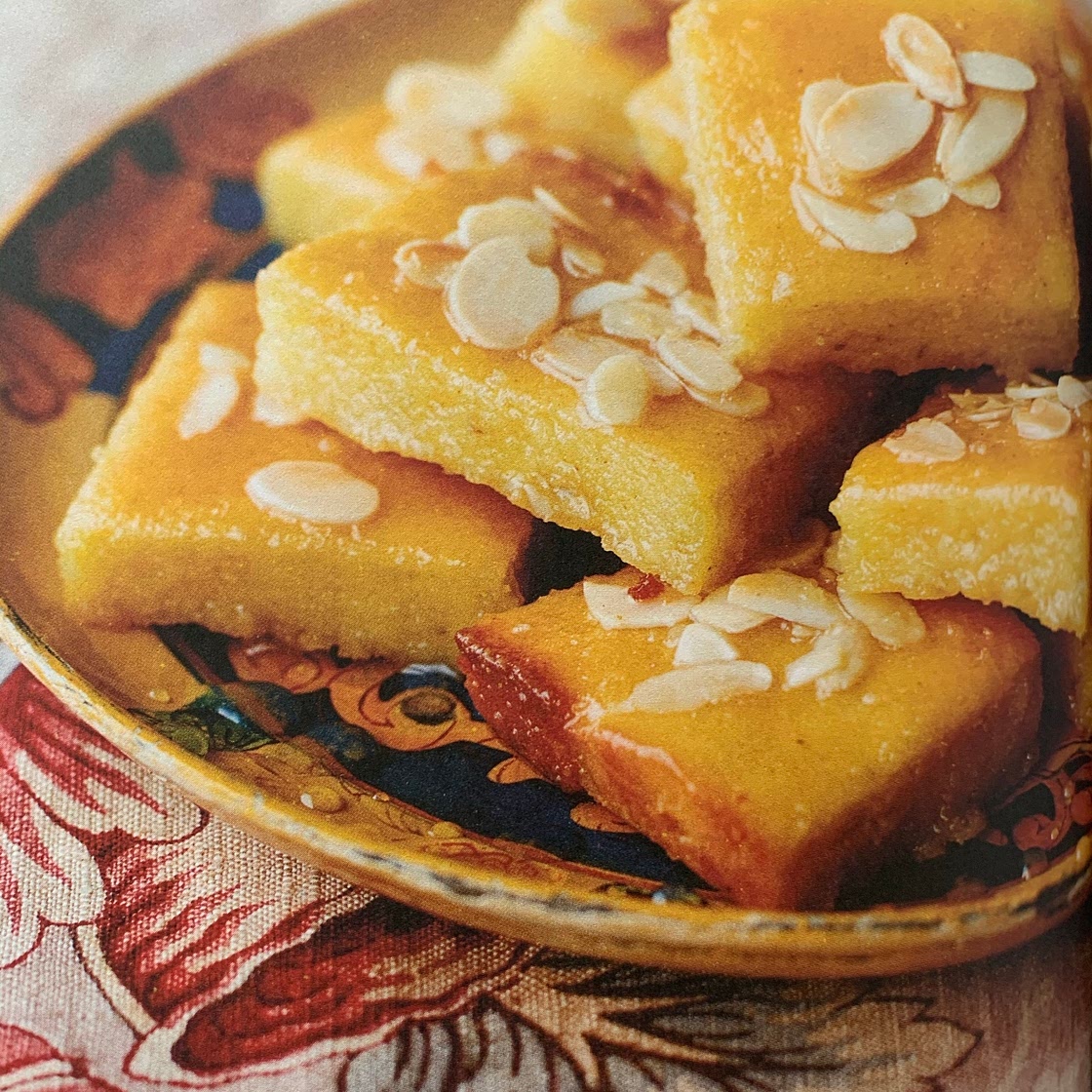 Namoura- Semolina and rosewater slice 