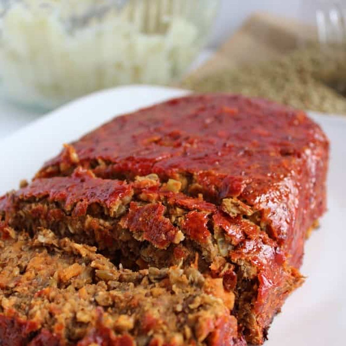 Mushroom Lentil Loaf