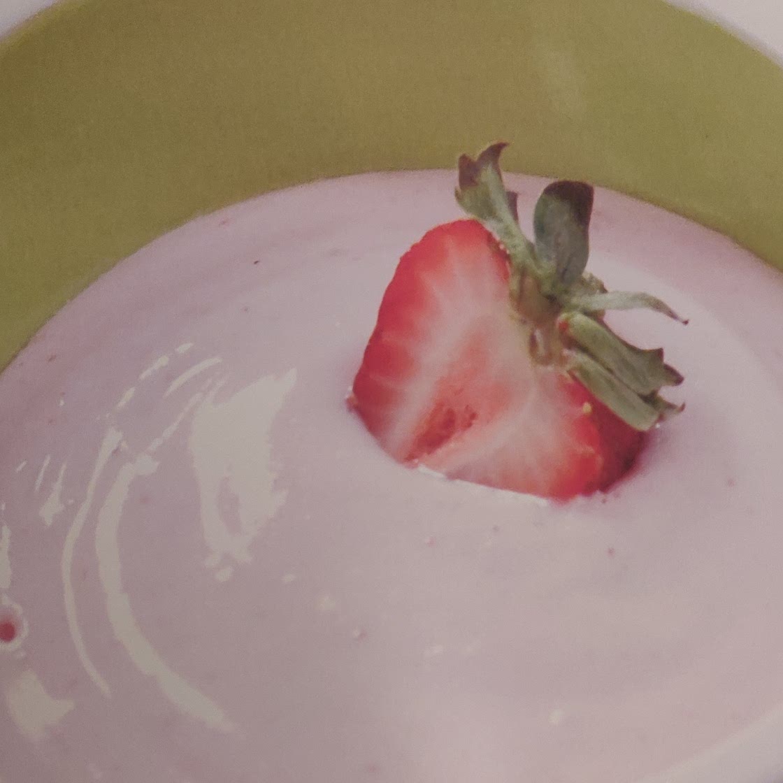 Strawberry Coconut Pudding
