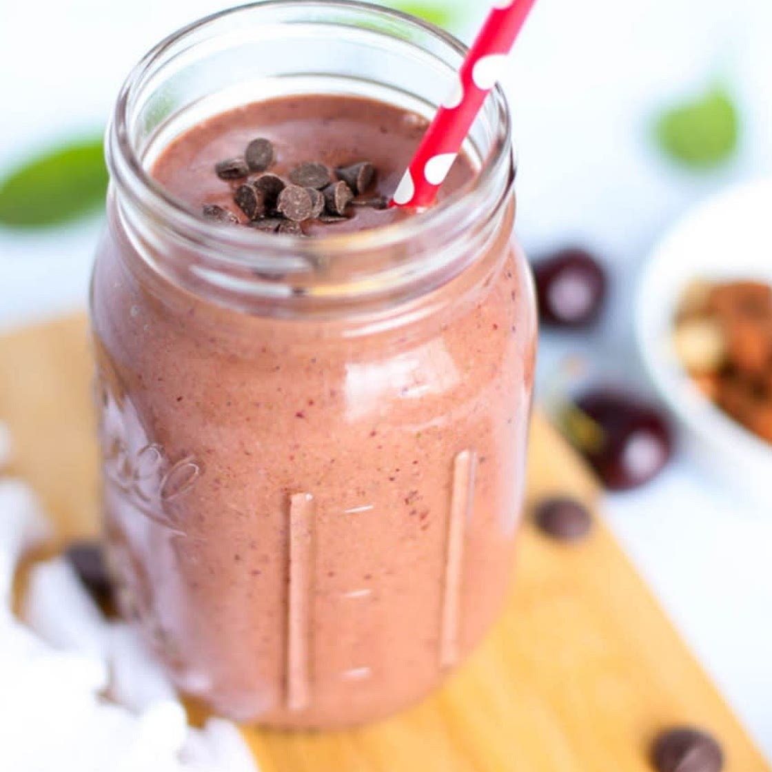 Chocolate Covered Cherry Smoothie