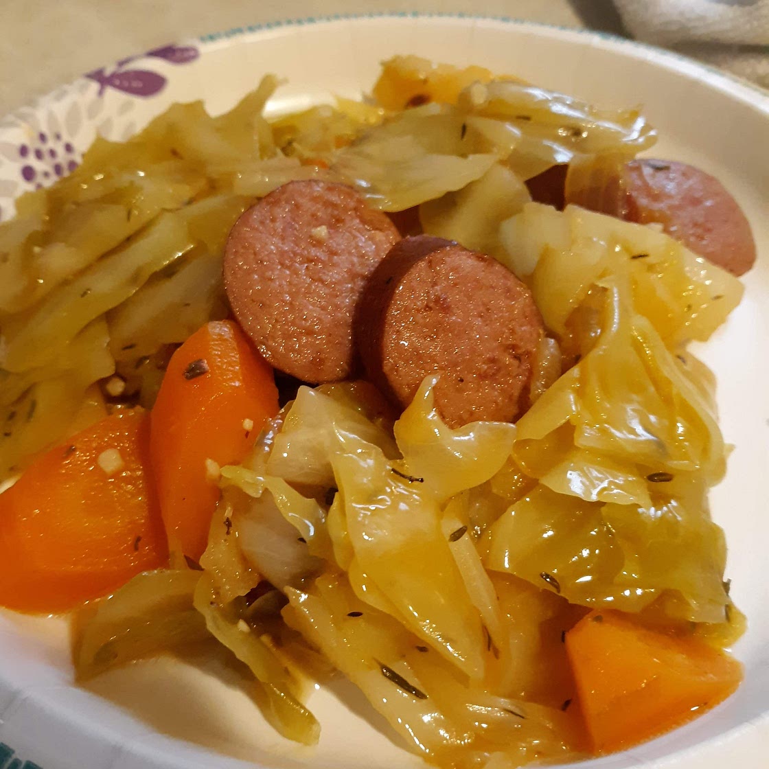 Kielbasa and Cabbage for Electric Pressure Cookers