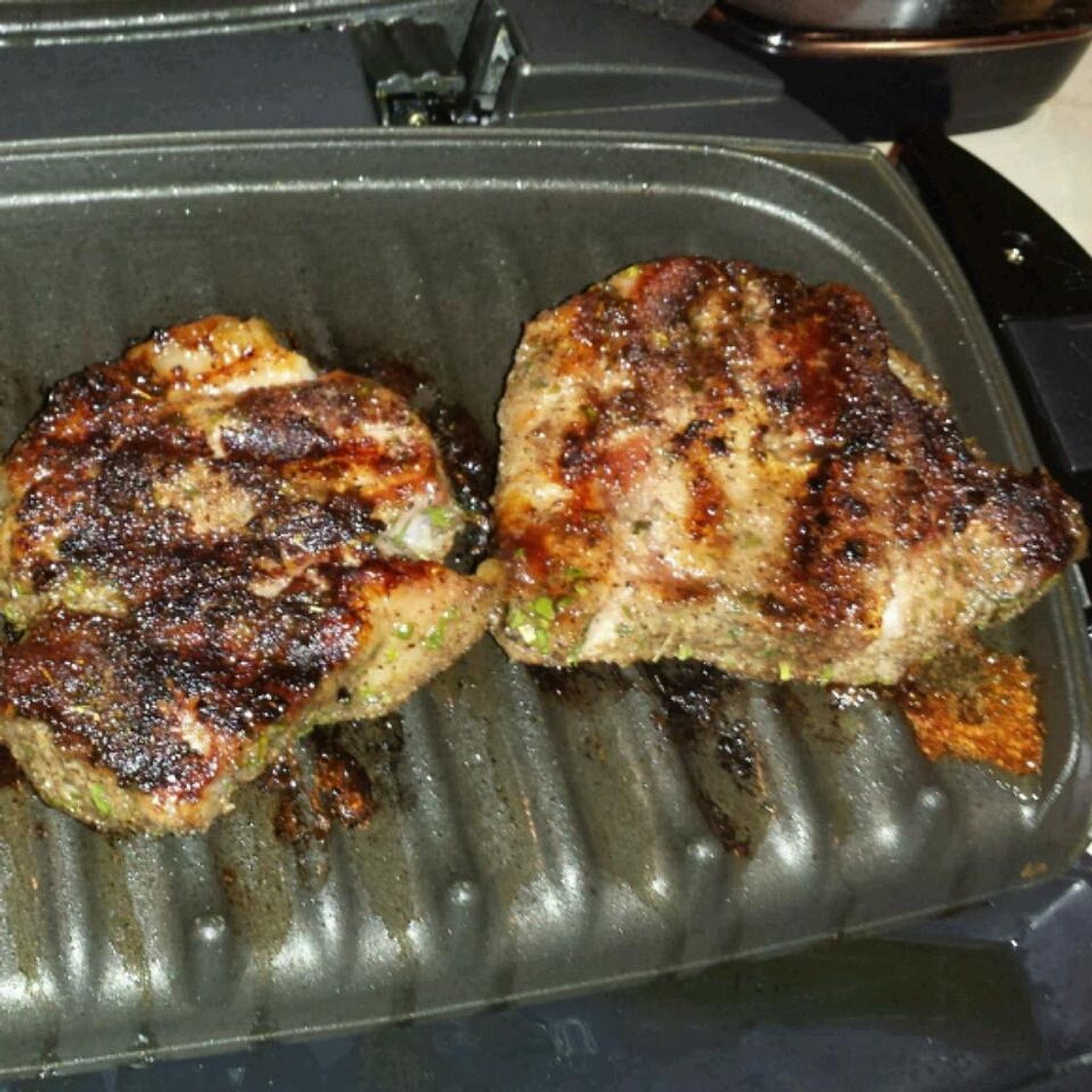Grilled Lamb with Brown Sugar Glaze