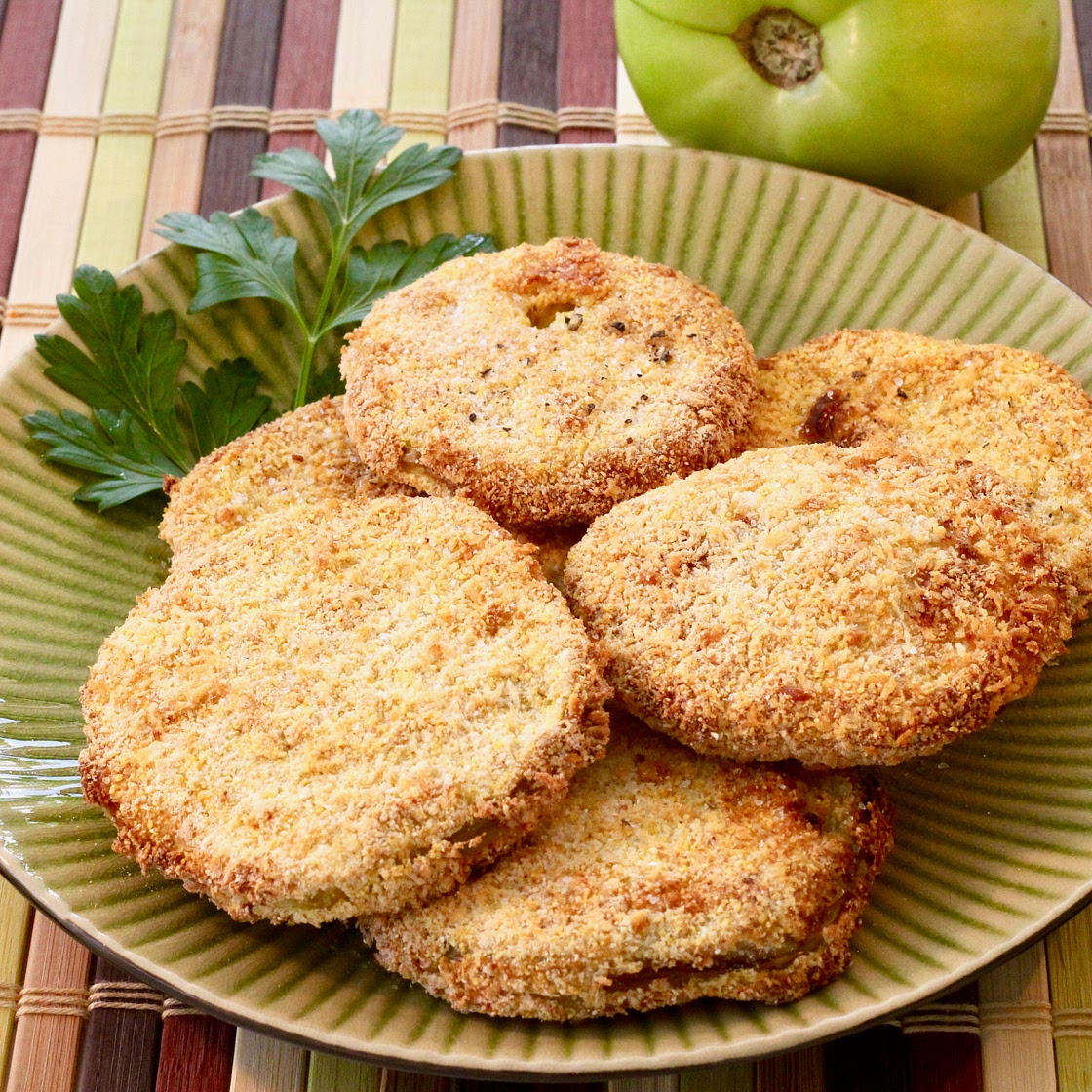 Air Fryer Fried Green Tomatoes