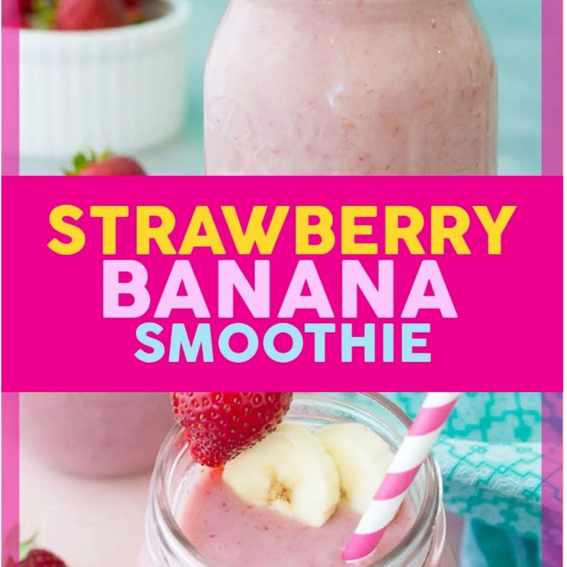 Strawberry Banana Smoothie