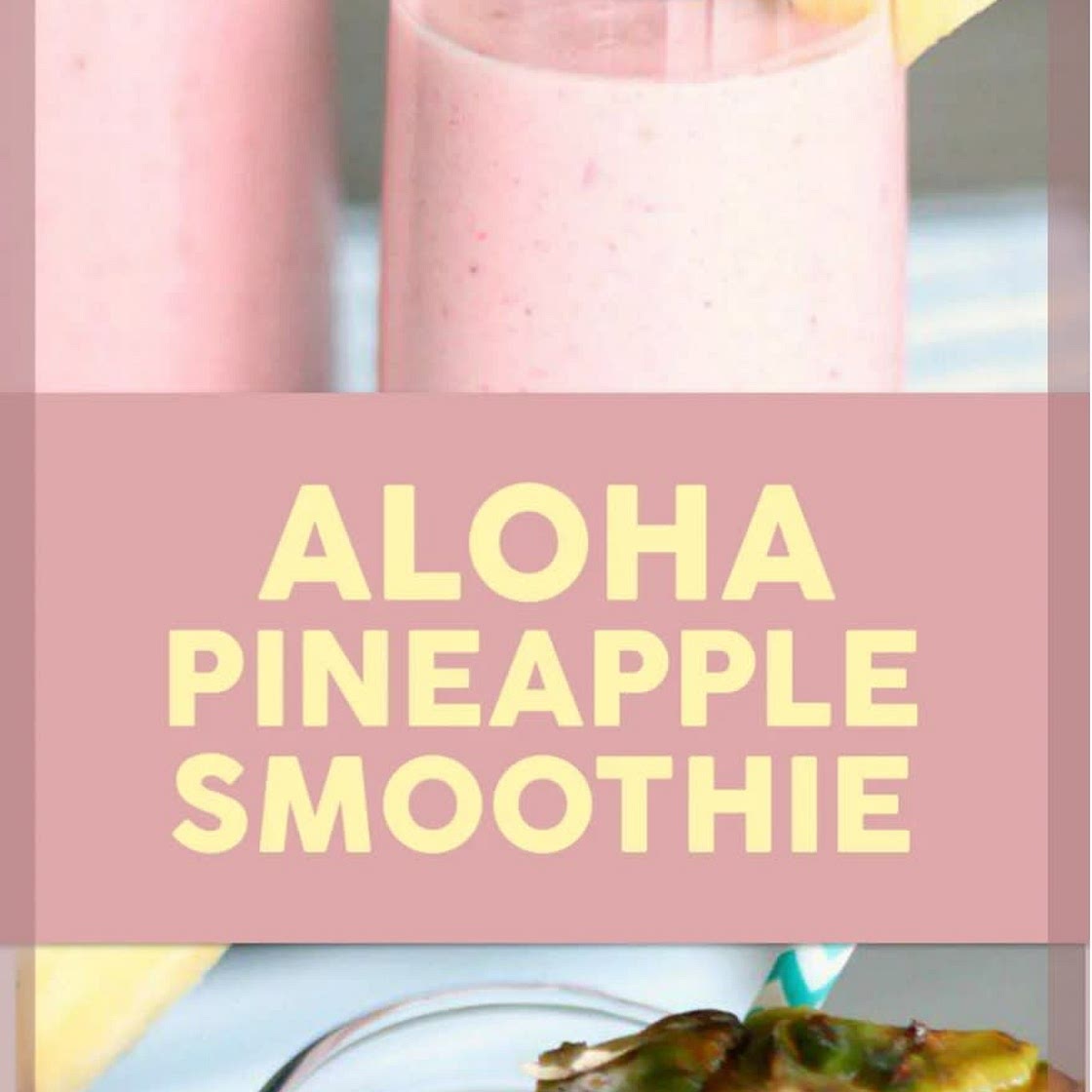 Aloha Pineapple Smoothie
