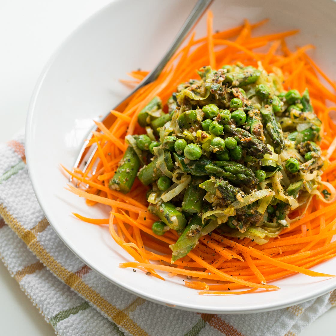 Glowing Green "Pasta" Primavera