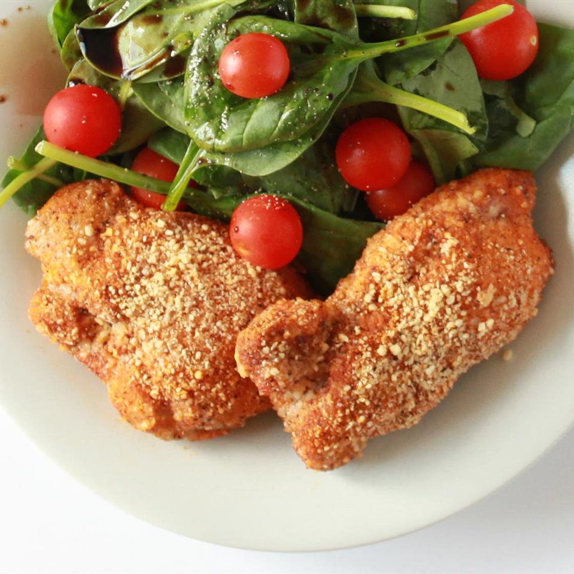 Gluten-Free Shake and Bake Almond Chicken
