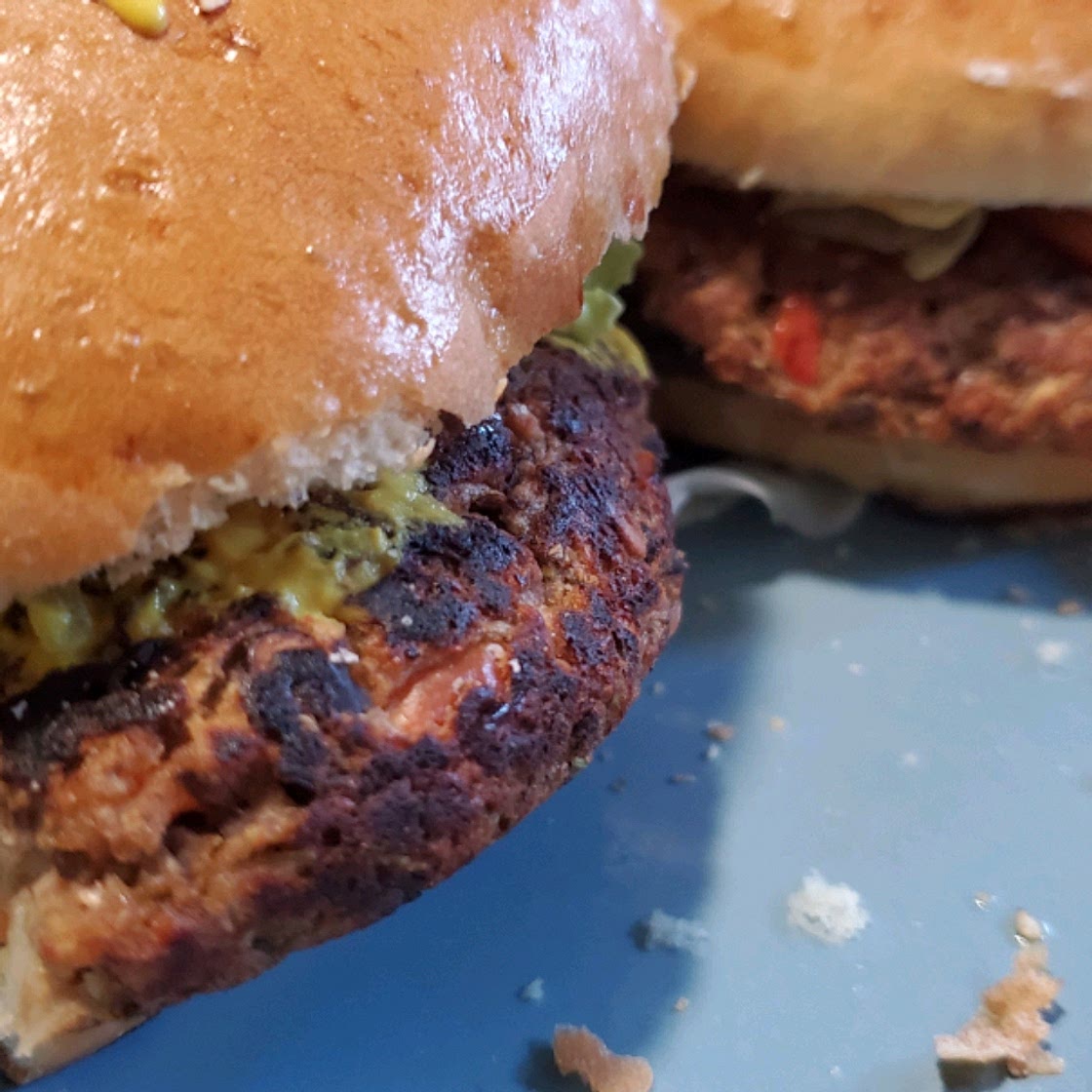 Homemade Black Bean Veggie Burgers