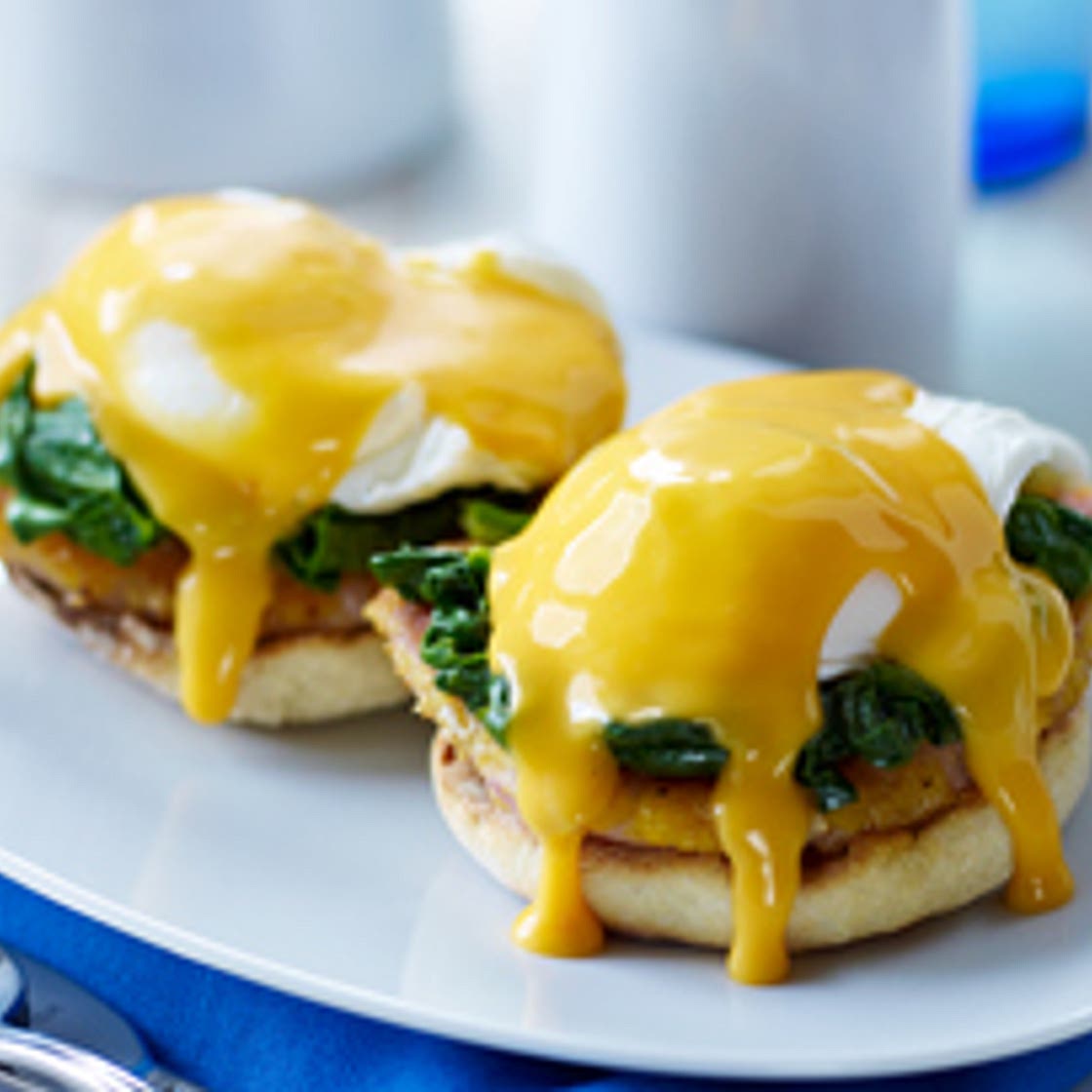 Œufs à la bénédictine au fromage