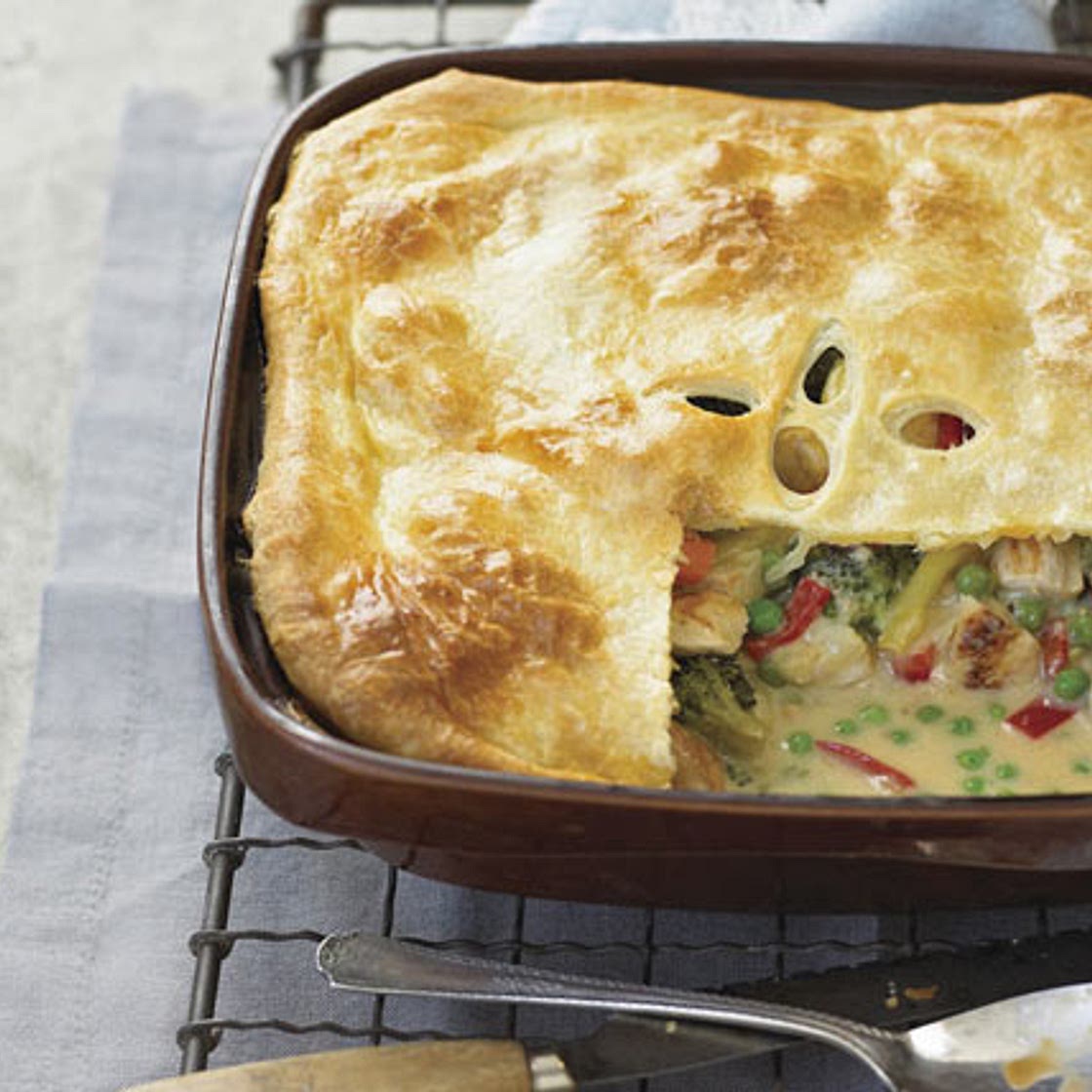 Pâté au poulet de grand-maman au goût du jour