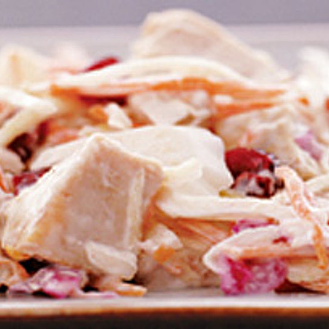 Salade de chou à la dinde
