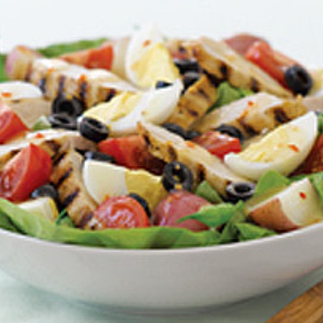 Salade niçoise au poulet