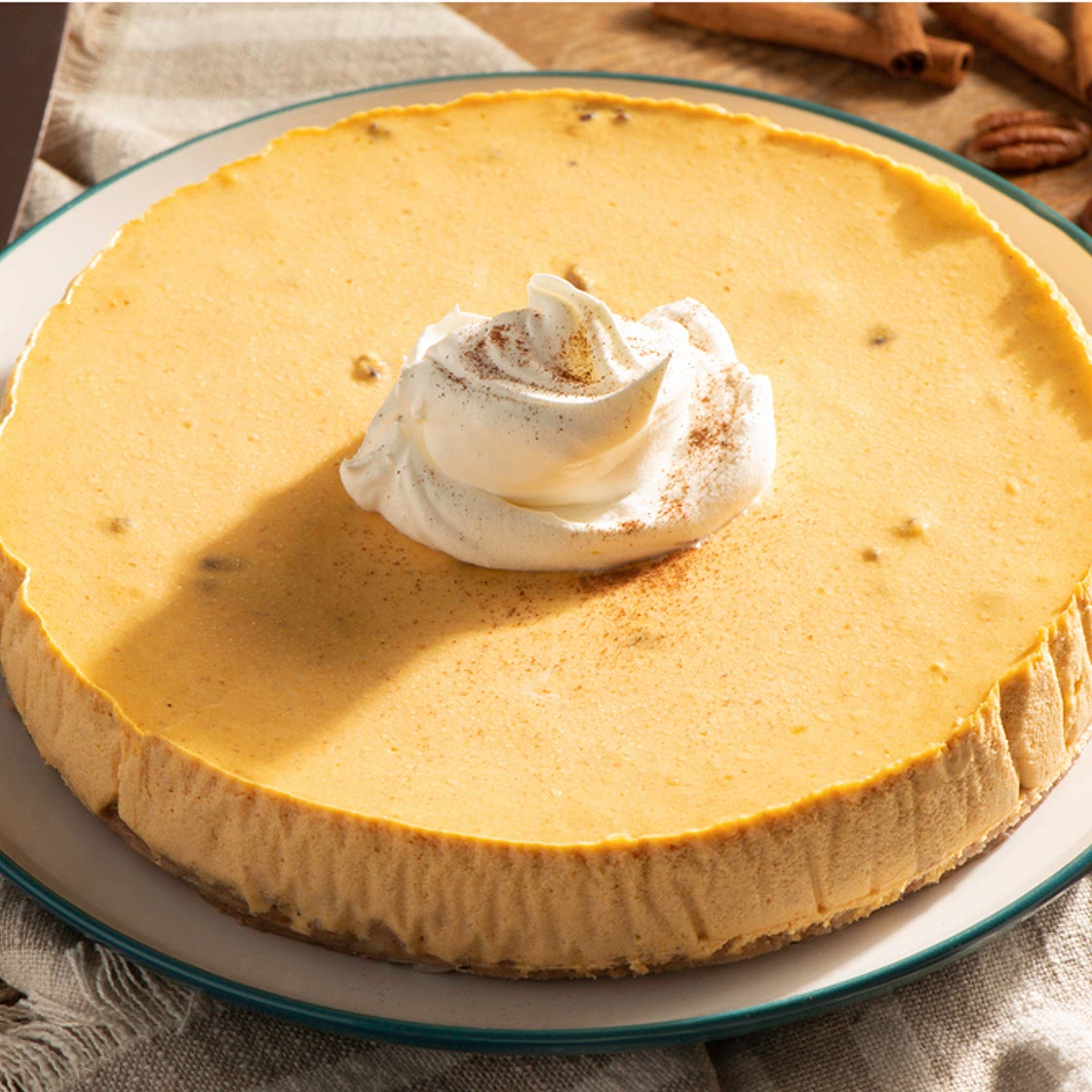 Gâteau au fromage épicé à la citrouille
