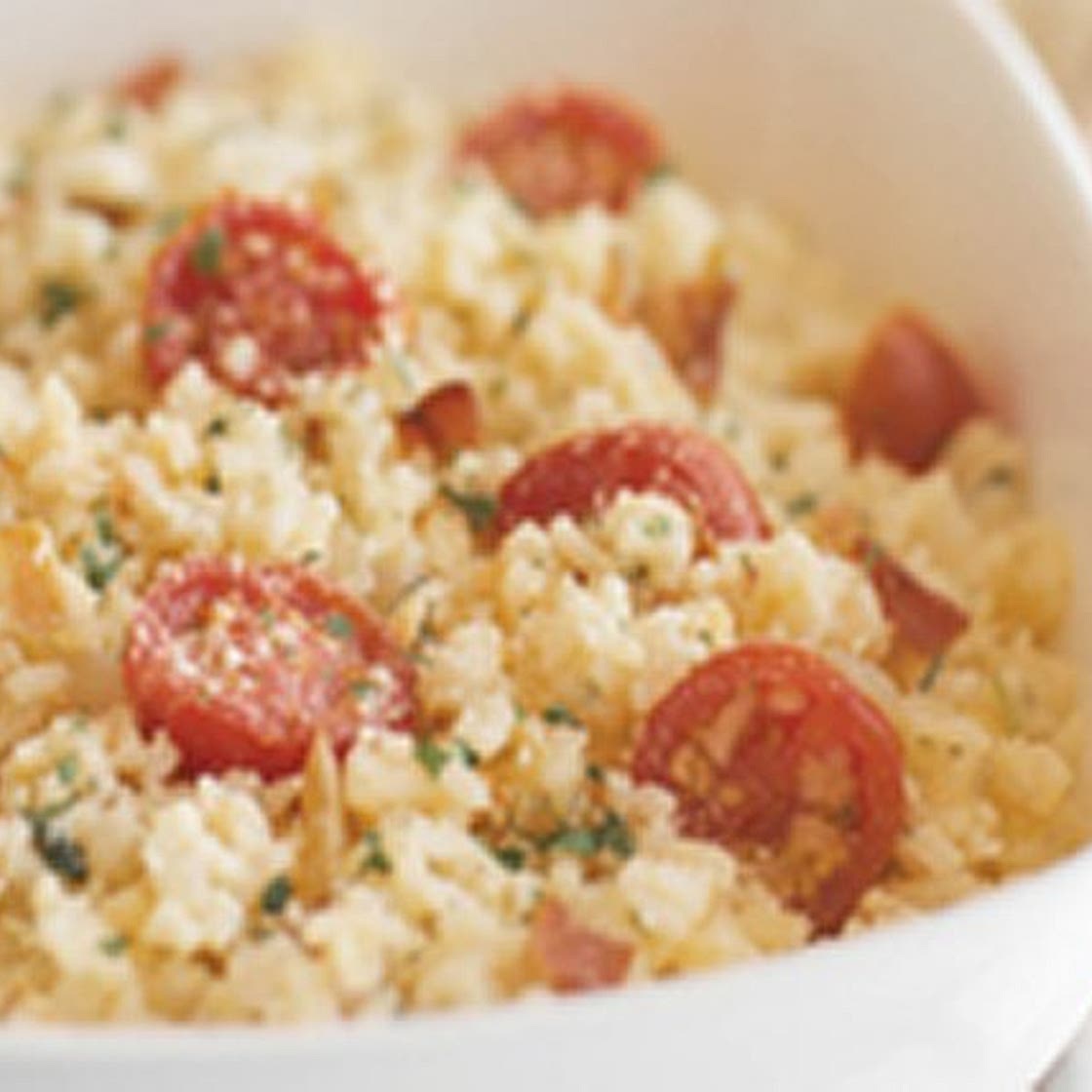 Italian Bacon and Tomato Risotto