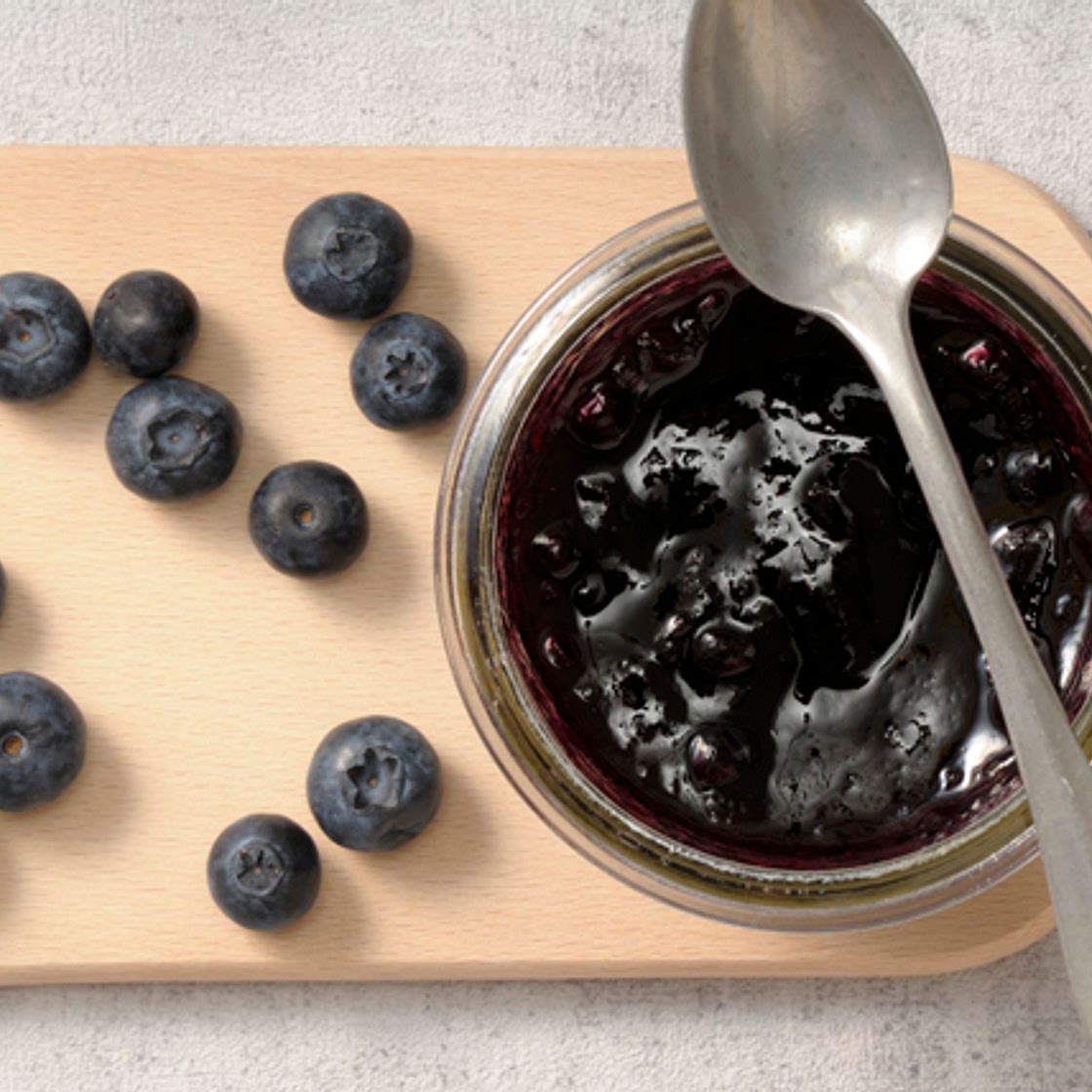 Confiture de bleuets cuite - Cristaux CERTO