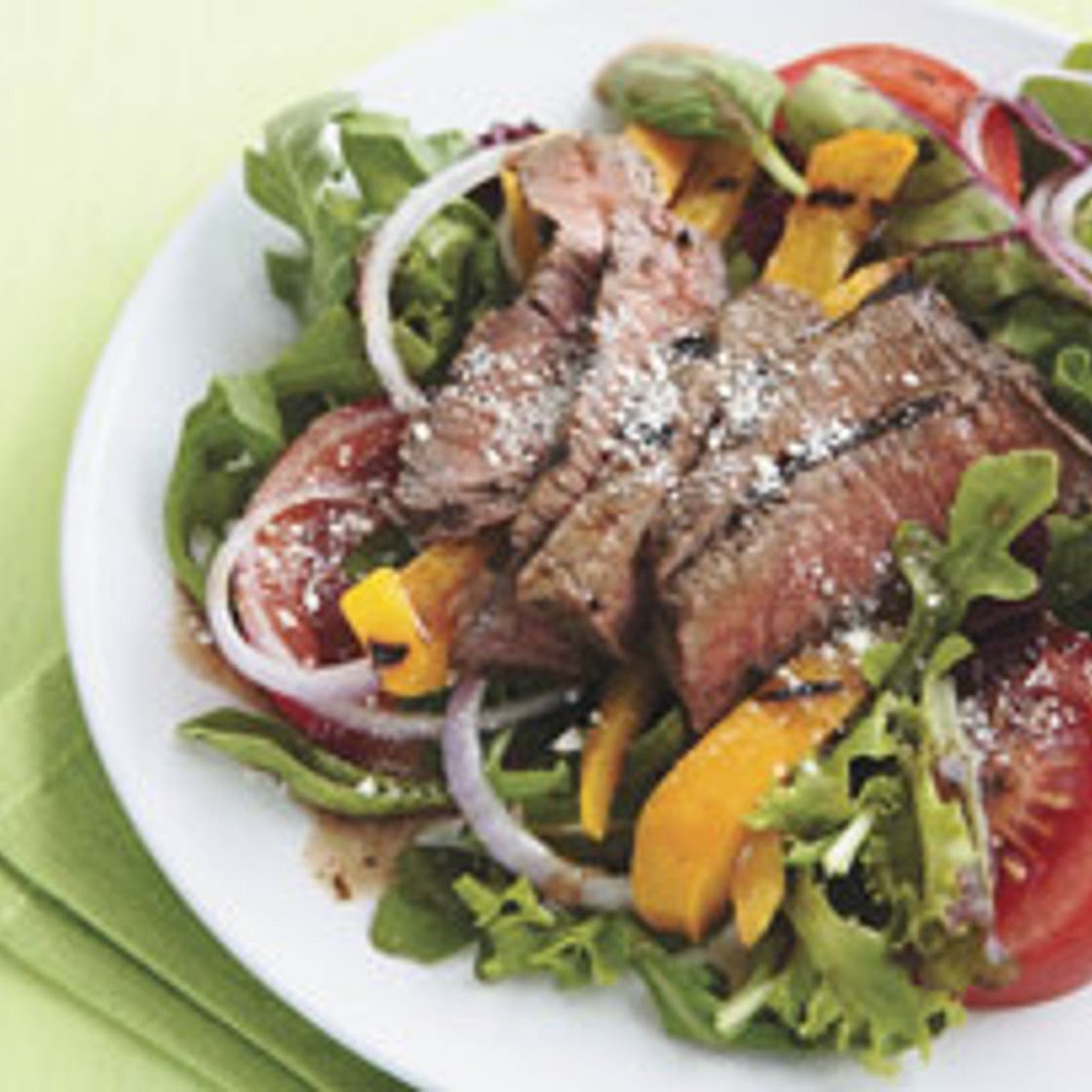 Grilled Balsamic Steak Salad
