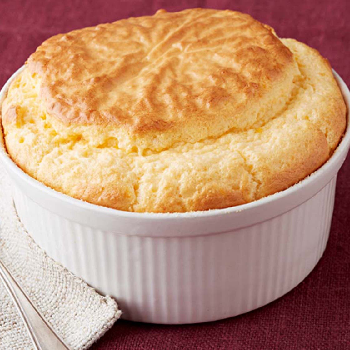 Soufflé éclair aux trois fromages