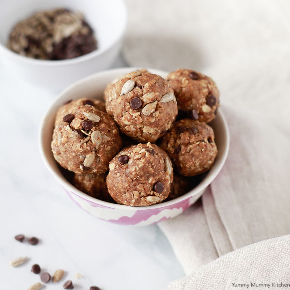Nut-Free No-Bake Energy Balls