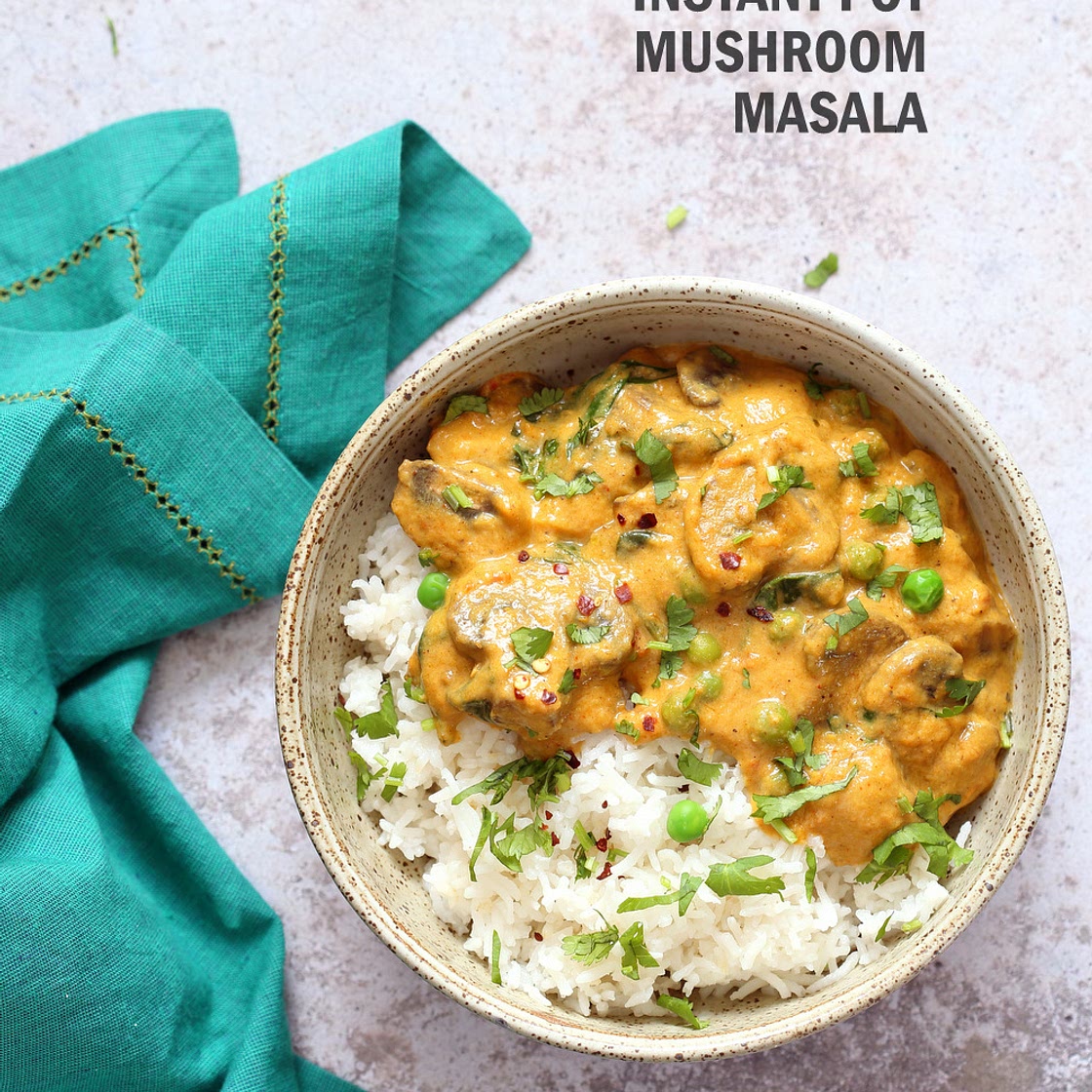 Instant Pot Mushroom Masala