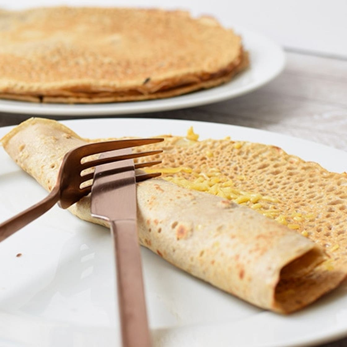 Low FODMAP buckwheat pancakes