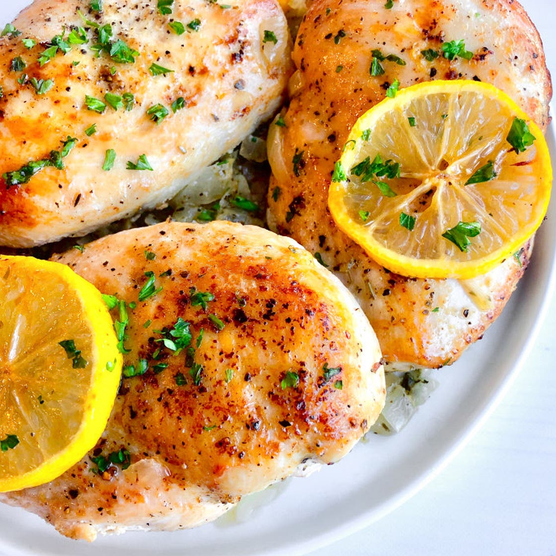 Pressure Cooker Lemon Garlic Chicken