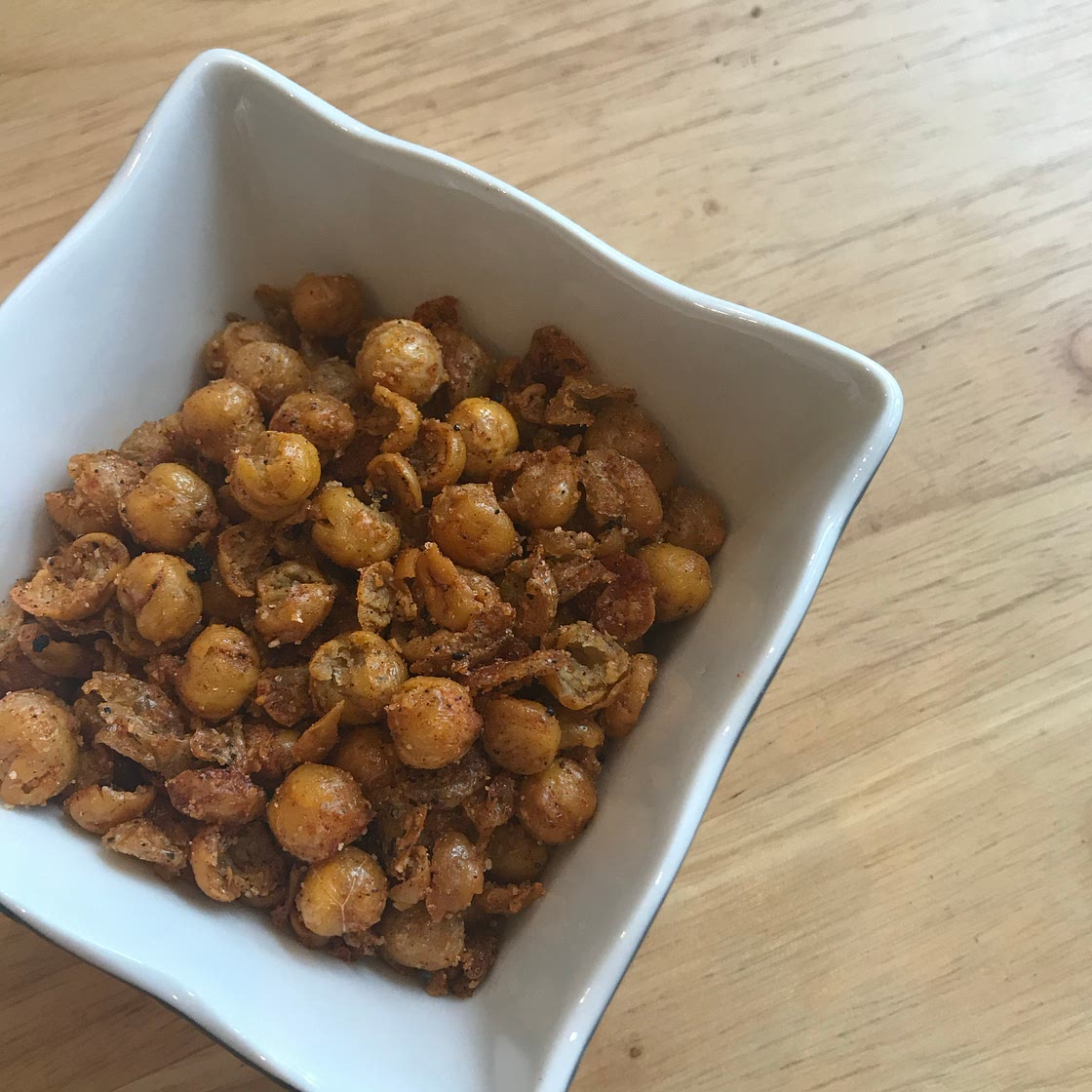 Crispy Spiced Chickpeas 