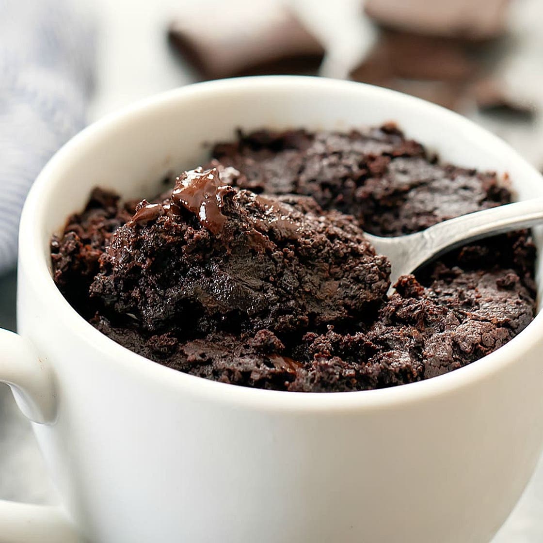 Keto Brownie Mug Cake