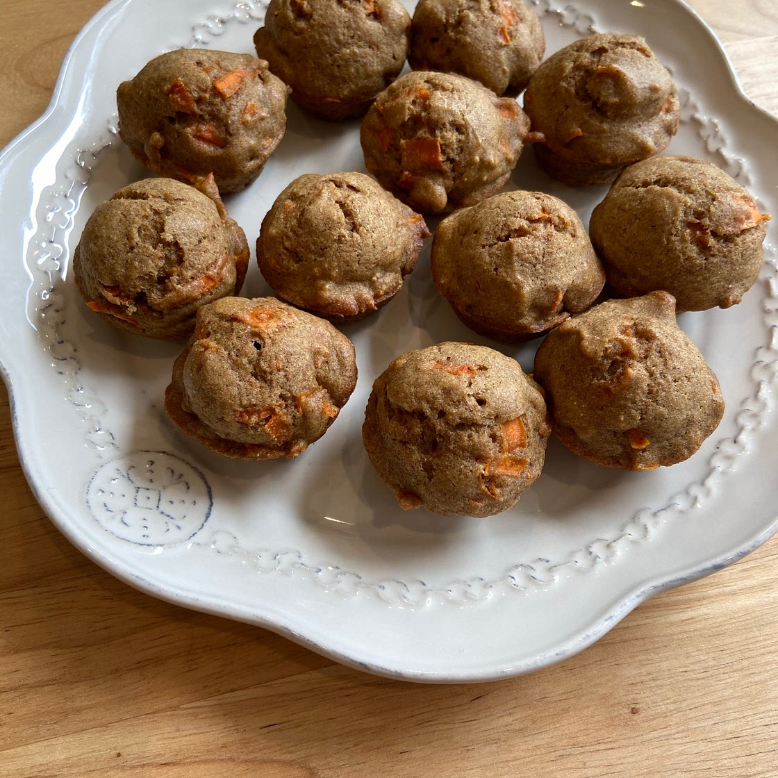 Tiny Carrot Muffins