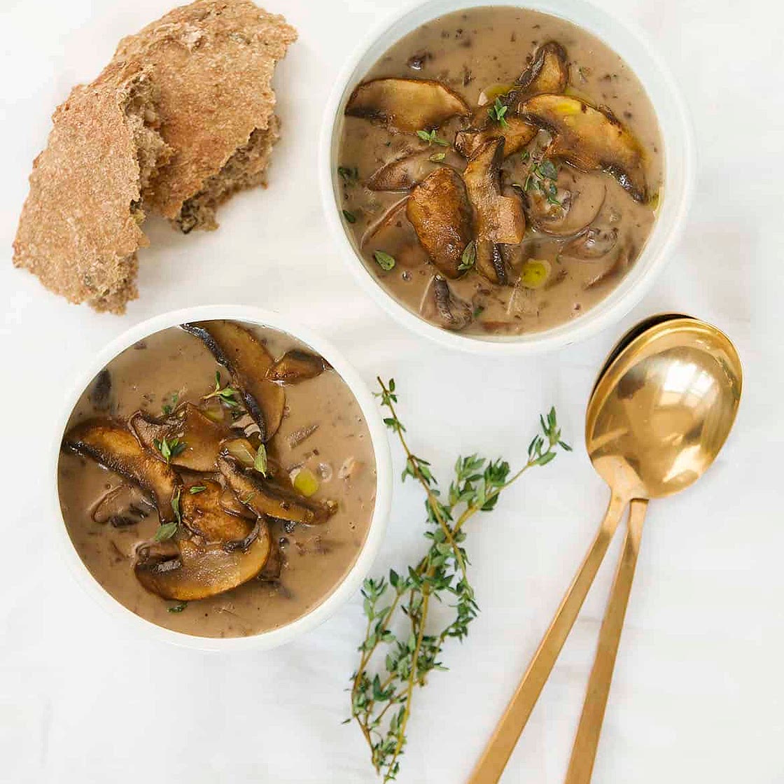 HEALTHY MUSHROOM SOUP