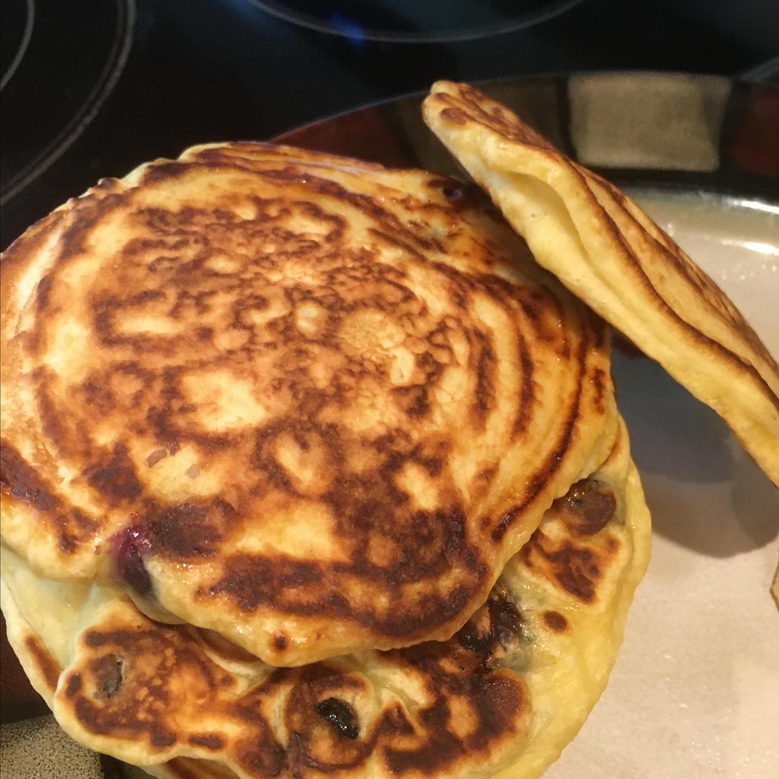 Todd's Famous Blueberry Pancakes