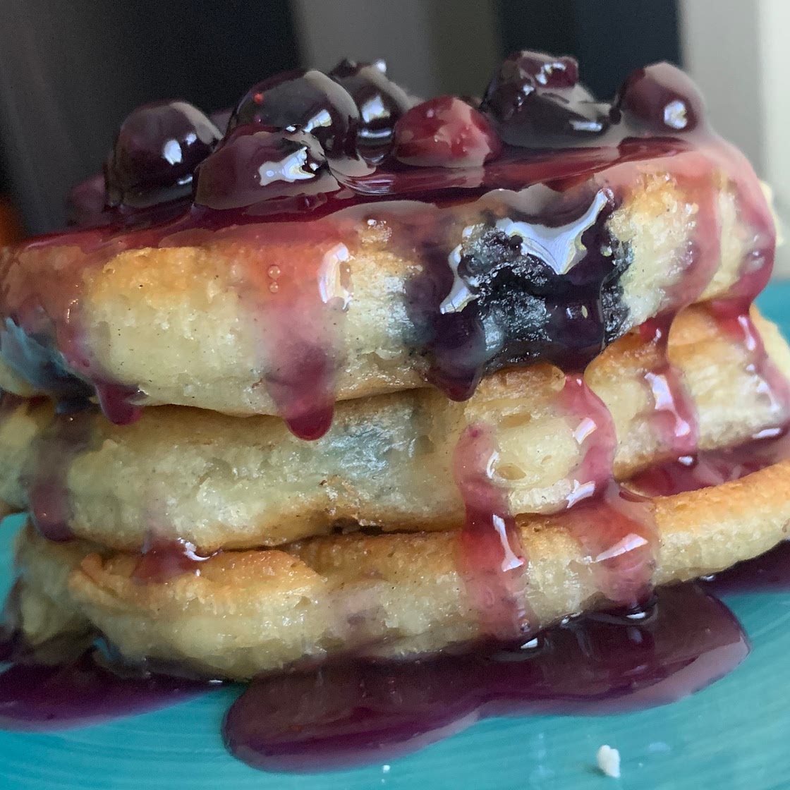 Todd's Famous Blueberry Pancakes